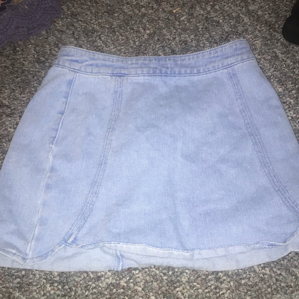 jean skirt